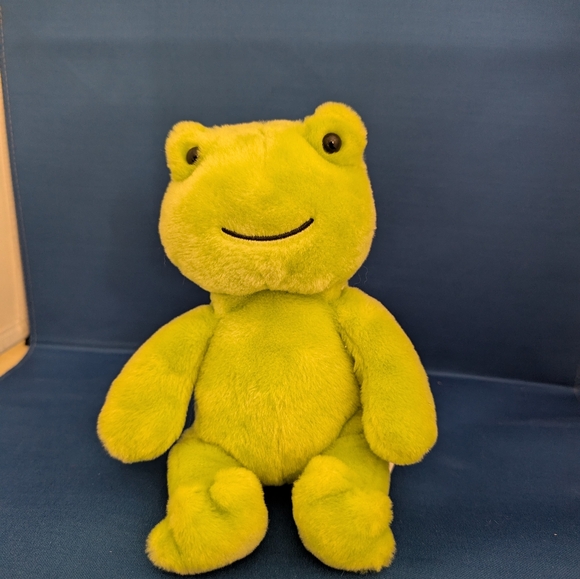 Frankford Frog Prince Plush No Crown - Picture 1 of 6